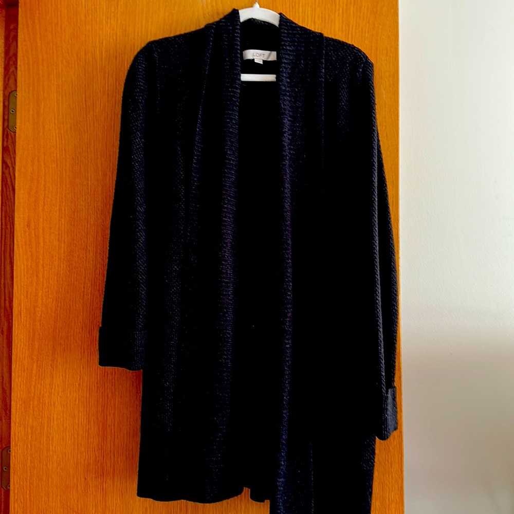 Cardigan-dark gray